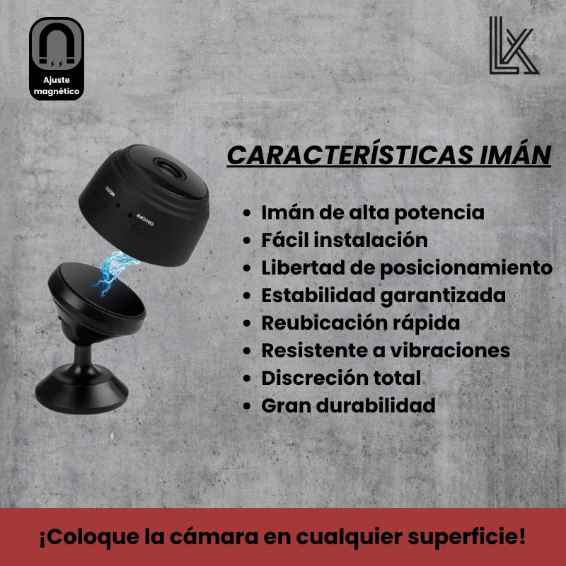 Cámara espía - ¡Duerma sin miedo de sufrir un robo!