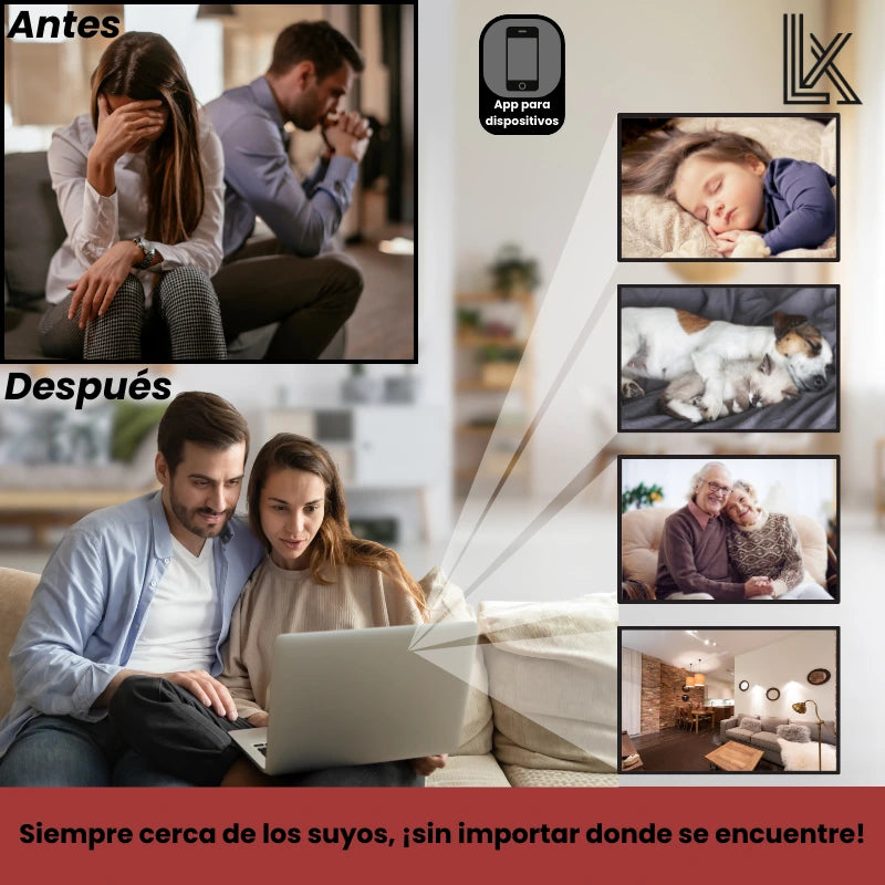 Cámara espía - ¡Duerma sin miedo de sufrir un robo!