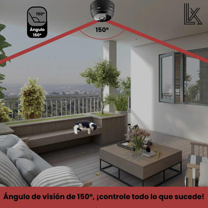 Cámara espía - ¡Duerma sin miedo de sufrir un robo!